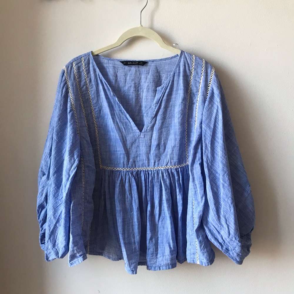 Zara Boho top